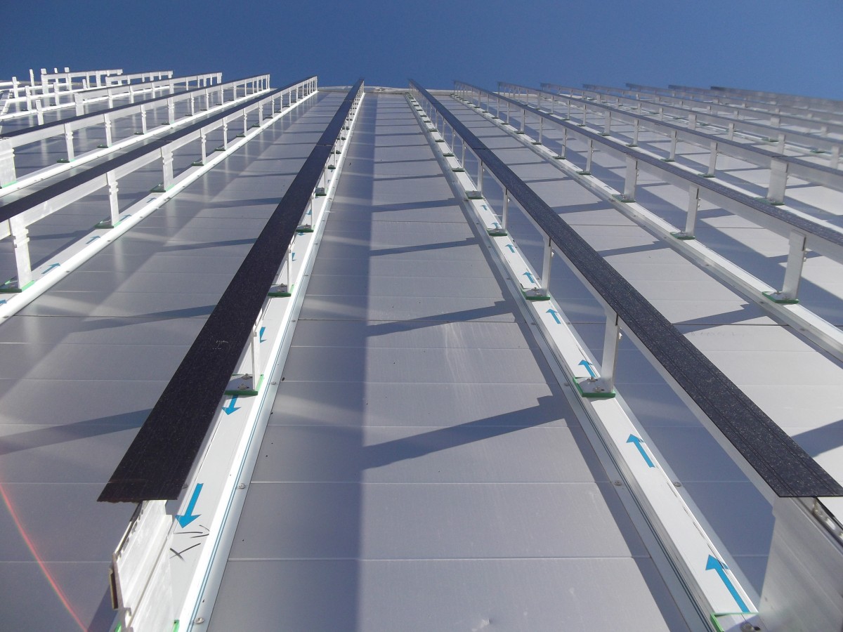 Holistic approach to sustainability sets SFS rainscreen brackets above ...